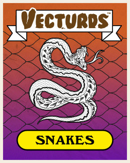 vecturds, snakes, snake pack, rattle snake, cobra, snake brushes